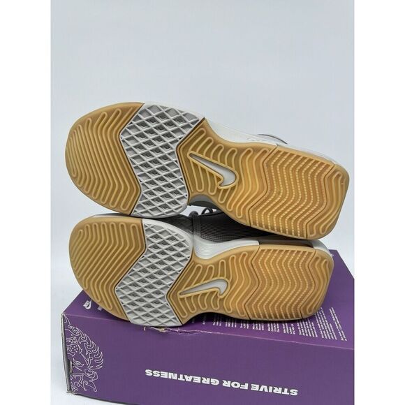 Nike Lebron Witness VIII 8 Basketball Shoes Mens Size 8.5 Grey Iron FB2239-003 - Picture 8 of 9